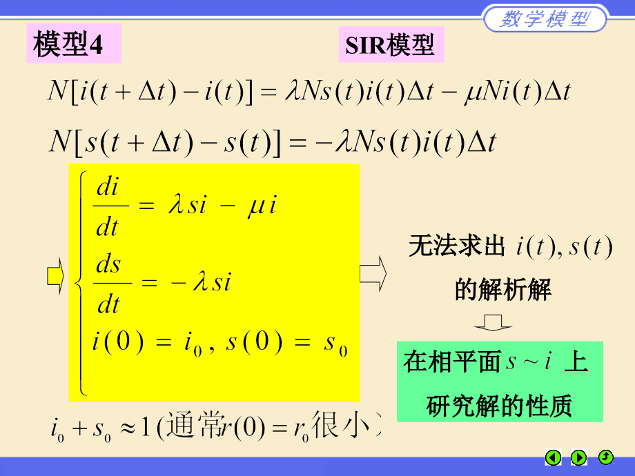 姜启源第三版第五章微分方程模型