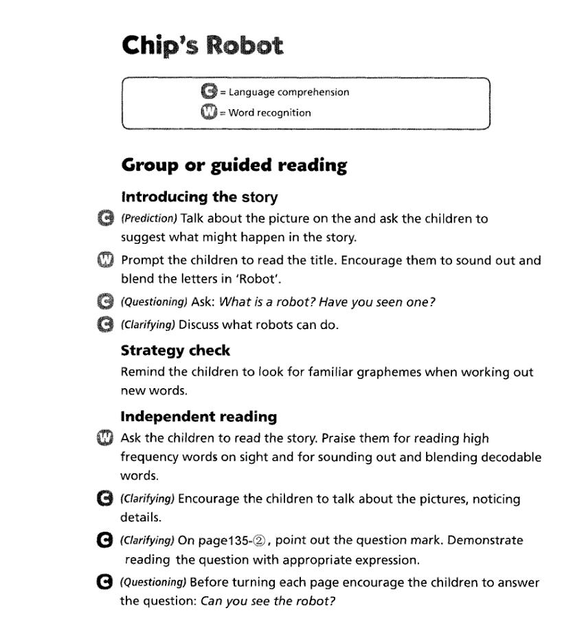 1a Lesson 45 Chip's Robot