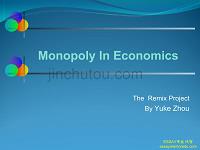 essay mentor 人文历史暑课(WRA)Monopoly In Economics