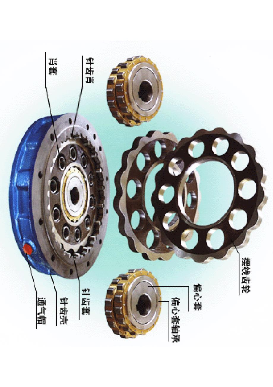 摆线针轮减速机构造图片