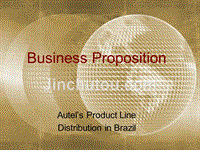 投资、融资、创业项目商业计划书-巴西市场商业计划书-英文